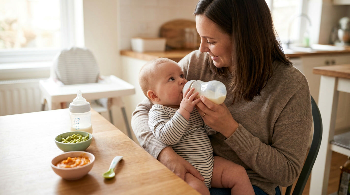 Milk First: How Much Breast Milk or Formula Your Baby Needs (3–12 Months)