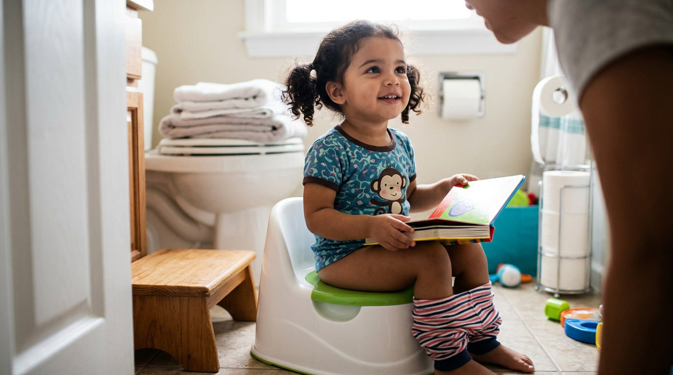 Your Toddler Shows Genuine Curiosity About the Toilet