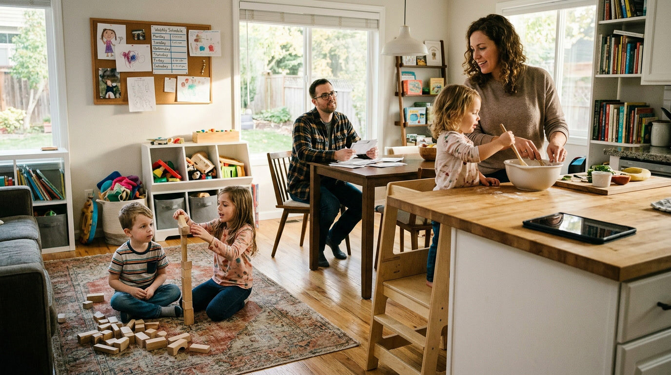 Preschool Family Life: Your Complete 3–5 Year Guide