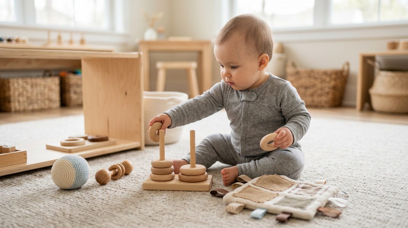 What "Montessori" Actually Means for Infants — and Why It Matters